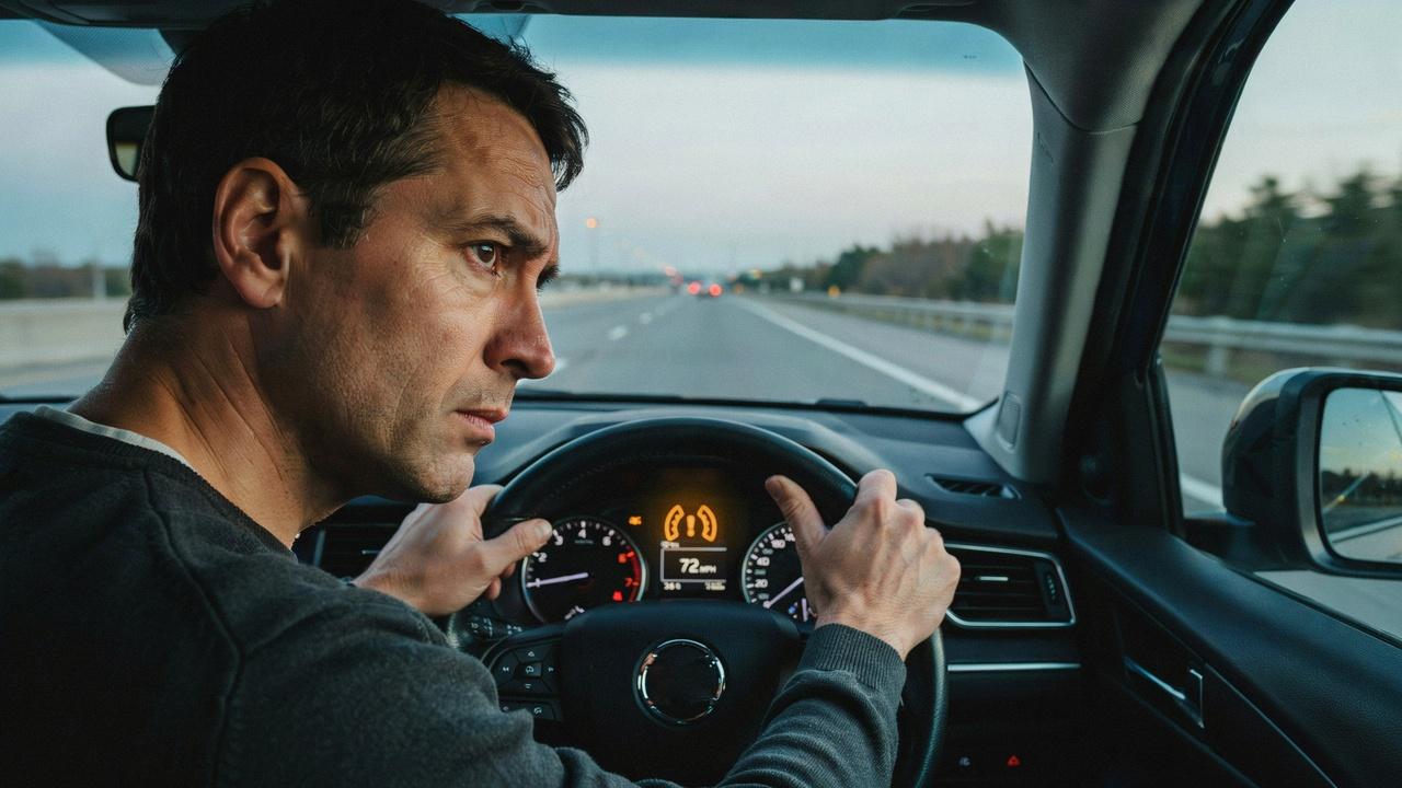 Driver wondering if it is safe to drive with a blinking tire pressure light.