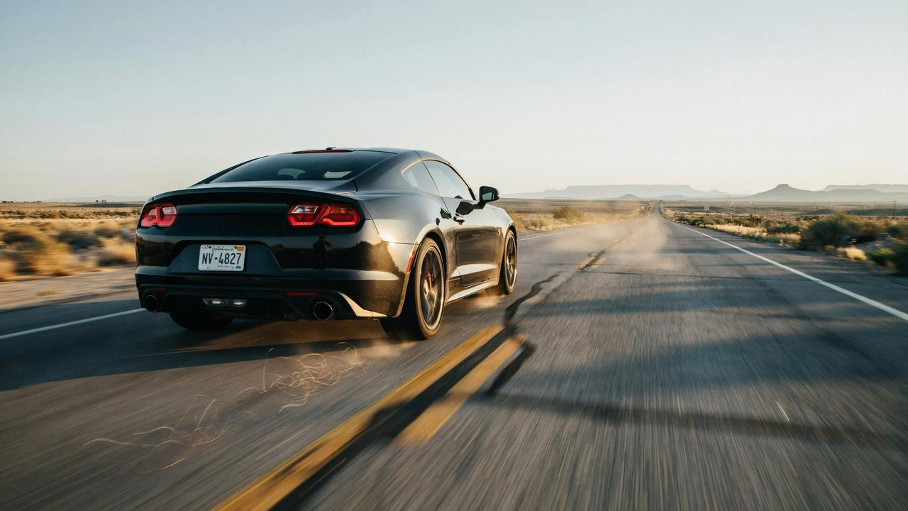 High-speed driving causing tire overheating risk.